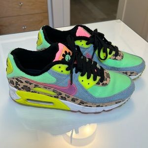Neon & Denim AirMax 8.5